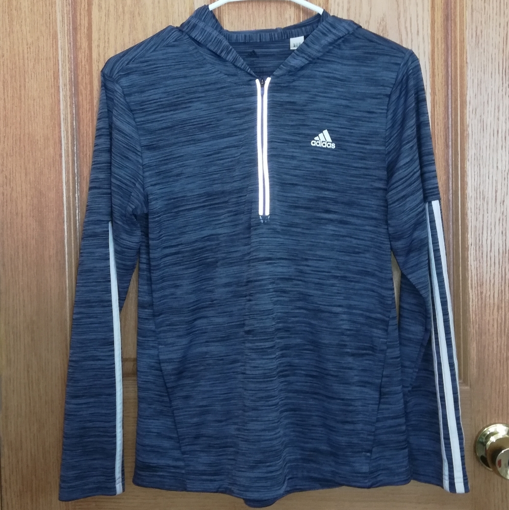 1/4 Hooded Zip Pullover Adidas